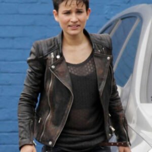 Arrow Series Sin Black Leather Jacket