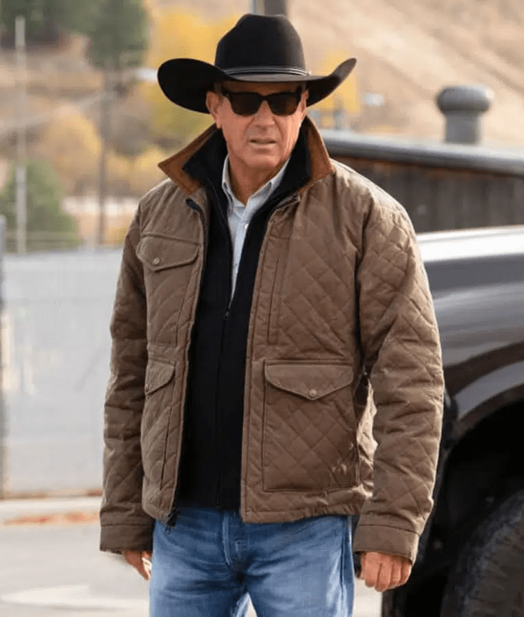Yellowstone John Dutton Quilted Jacket Yellowstone John Dutton Quilted Jacket